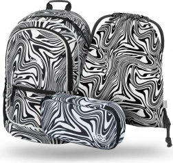 Baagl set batoh, penál a sáček Core Mixture