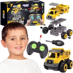 Woopie dálkově ovládaná stavební koparka DIY