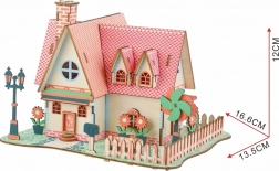 dřevěné 3D puzzle Slunečnicové panství