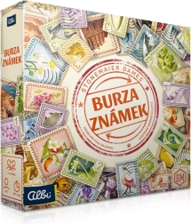 Burza známek – rodinná desková hra o sbírání a výměně známek