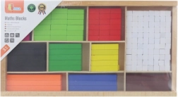 VIGA dřevěné počítací tyčinky cuisenaire, 308 ks