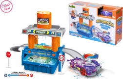 Auto měnící barvu se setem myčky 35 cm – český obal