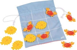 Goki Dřevěné Piškvorky Krabi proti Rybičkám