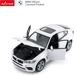 Kovový model BMW X6 M 1:24 bílý RASTAR
