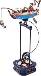 Mechanická 3D skládačka Rybářská loď s kyvadlem