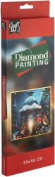 Diamantové malování Zimní zátiší 30 × 40 cm