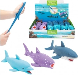 Natahovací antistresové mořské zvířátko ze silikonu plněné pískem