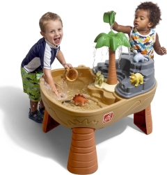 Vodní stůl Park dinosaurů vodní pískoviště Step2 fontána