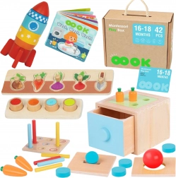 Montessori vzdělávací box Tooky Toy 7v1