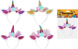 Karnevalová čelenka jednorožec pro děti