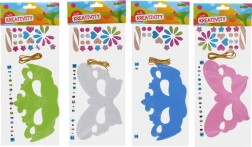 Kreativní set – vyrob si masku s provázkem a ozdobami