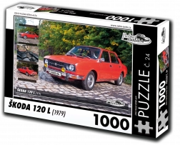 Puzzle Škoda 120 L (1979) 1000 dílků