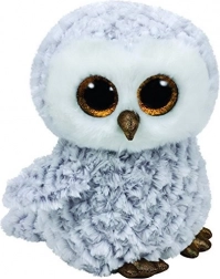 Maskotka TY Beanie Boos Owlette - Bílá sova 24 cm