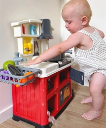WOOPIE interaktivní dětská kuchyňka XL s párou a tekoucí vodou