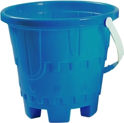 Kyblík na písek Androni ve tvaru hradu modrý