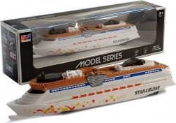 Hračka loď na baterie se světly a zvuky