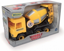 Žlutá Betonmíchací hračka Middle Truck