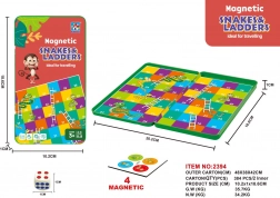 Magnetická hra Žebříky a hadi