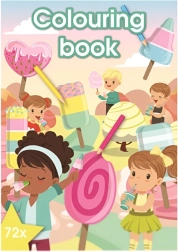 Kniha omalovánek A4 – 72 stran
