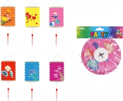 Lampion válec Kvítí 16 cm