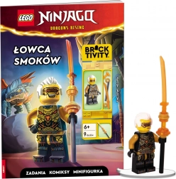 Lego Ninjago: lovec draků – interaktivní kniha s minifigurkou Raptona