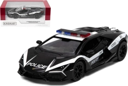 Lamborghini Revuelto policie kovový model Pull Back