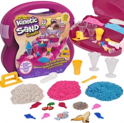 Kinetic Sand Scents ledová zmrzlinová sada v kufříku s vůní