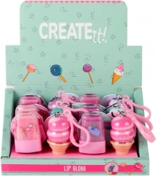 lesk na rty candy explosion zmrzlina a nanuk na klíče