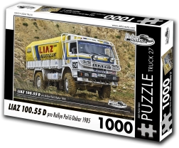 Puzzle RETRO-AUTA LIAZ 100.55 D Rallye Paříž–Dakar 1000 dílků