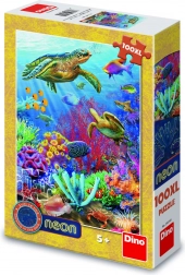 Puzzle podmořský svět neon
