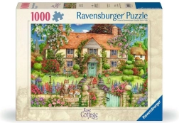 Ravensburger puzzle Chaloupka růží 1000 dílků