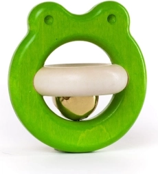Dřevěné chrastítko žabka BAJO
