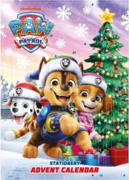 Tlapková patrola adventní papírenský kalendář