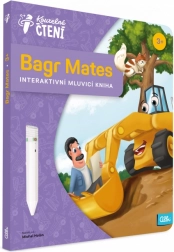 Interaktivní mluvící kniha Albi Bagr Mates – Kouzelné čtení