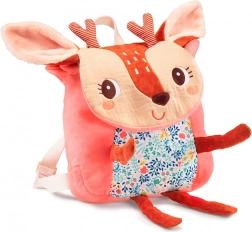 Měkký dětský batůžek jelínek STELLA – Lilliputiens