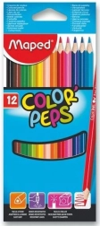 Trojhranné pastelky MAPED Color'Peps 12 ks