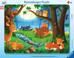 Ravensburger puzzle zvířátka před spaním