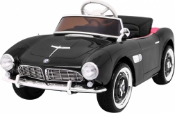 Dětské elektrické auto BMW 507 retro, černý roadster