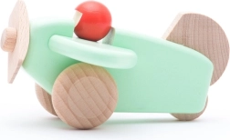 Bajo letadlo s pilotem mátově zelené dřevěné