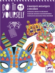 Djeco DIY masky zvířata z džungle