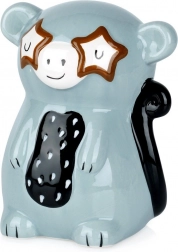 Keramická pokladnička opička