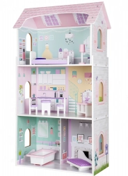 Dřevěný domeček pro panenky Jagodowa Residence od Ecotoys