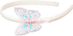 Čelenka do vlasů Belia s motýlkem pro děti