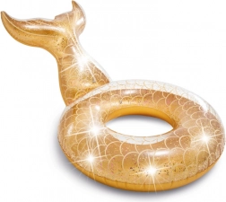 Nafukovací kruh ve tvaru ploutve s třpytkami