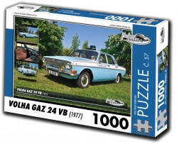 Puzzle RETRO-AUTA Volha Gaz 24 VB 1000 dílků