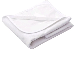 Froté nepromokavá podložka new baby 140 × 70 cm bílá