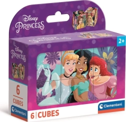Obrázkové kostky Disney princezny – 6 kostek