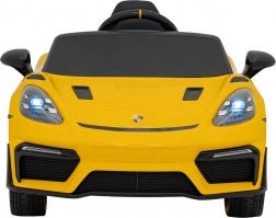 Dětské elektrické auto Porsche 718 Spyder RS – Žlutá