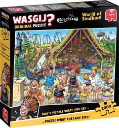 Puzzle WASGIJ Efteling: Sindibádův svět 1000 dílků