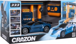 RC sportovní auto se čerpací stanicí